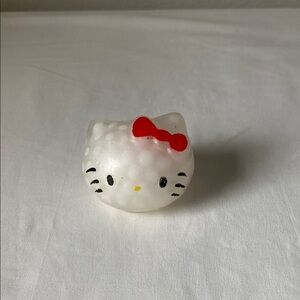 Hello Kitty Squishy Toy with Red Bow